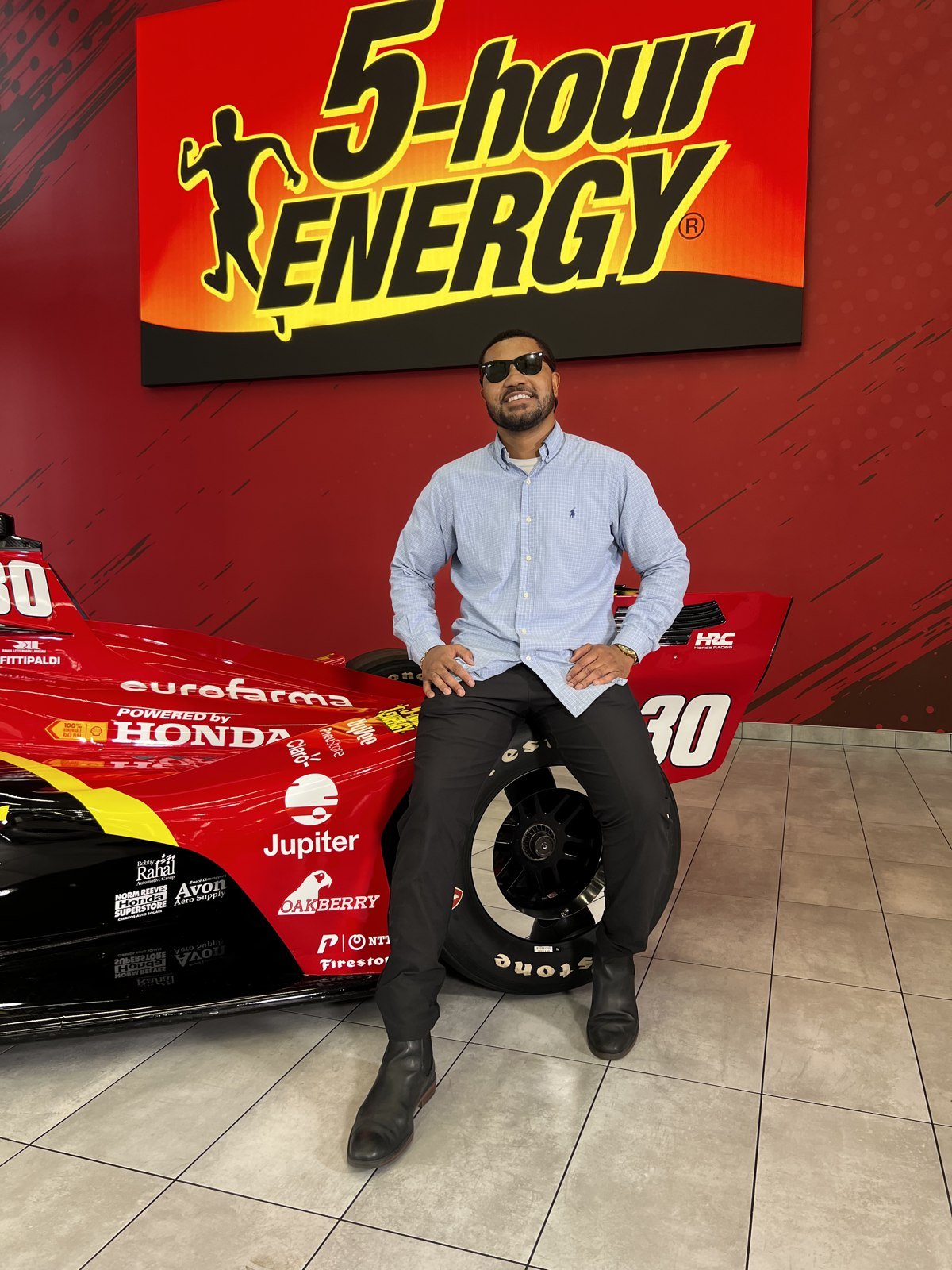 With the No. 30 car, 5-hour ENERGY / RLL